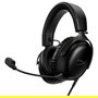 HP HyperX Cloud III Auriculares Gaming Over-Ear Negro con Sonido 7.1 DTS Headphone:X, Sonido Espacial, Cancelación Activa de Ruido, Micrófono Extraíble