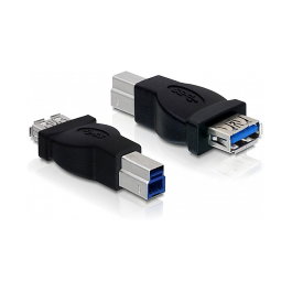 DeLOCK Adaptador USB 3.0-B Macho a USB 3.0-A Hembra