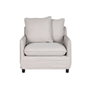 DKD Home Decor Sillón de Poliéster Beige Desenfundable