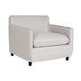 DKD Home Decor Sillón de Poliéster Beige Desenfundable