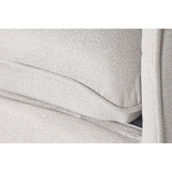DKD Home Decor Sillón de Poliéster Beige Desenfundable