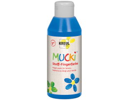 Kreul Pintura de dedos para textil azul 250ml