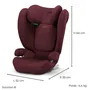 Cbx By Cybex Solución Automática SEP B I-FIX Dynamic Red Grupo 2/3 Silla de Coche para Niños Rojo CYB4063846370795