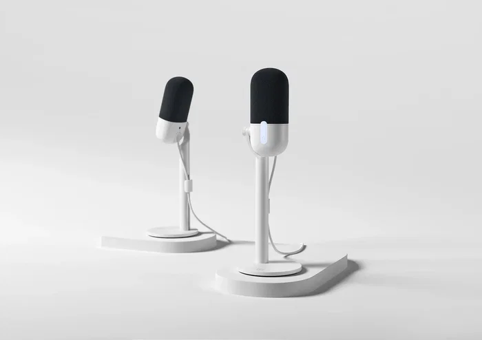 Elgato Wave Neo Micrófono de superficie para mesa Blanco