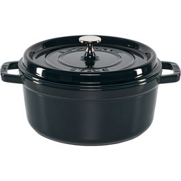 Staub La Cocotte 24cm La-Mer Cazuela de Hierro Fundido Verde