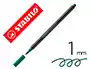 Stabilo Rotulador Pen 68 Metálico Acuarelable Verde Punta Gruesa 1mm