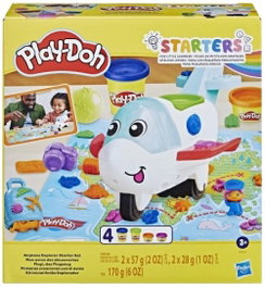 HASBRO Primeras creaciones con el avión Play-Doh