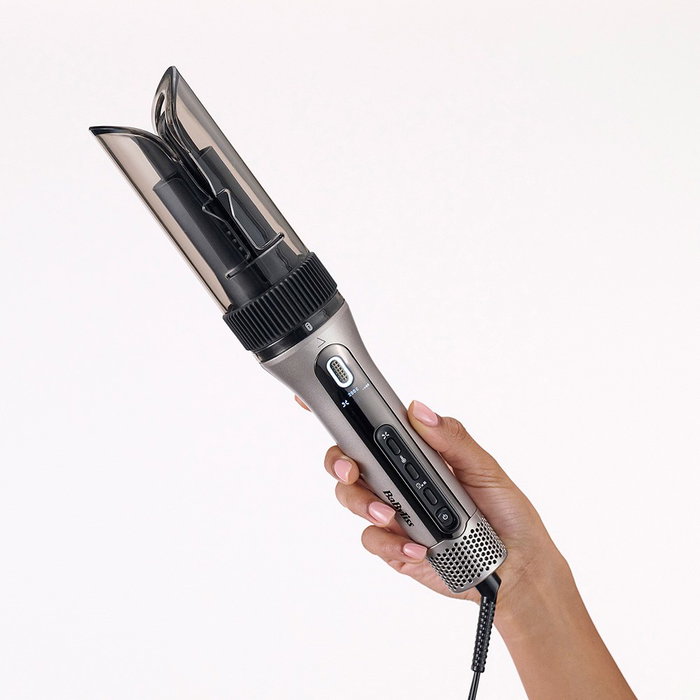 Babyliss Moldeador Style Secret Air C6688E con Tecnología Auto-Curl, Barril de Cerámica de 25 mm, 4 Ajustes de Temperatura, 3 Modos de Rotación y Cable de 2.4 m