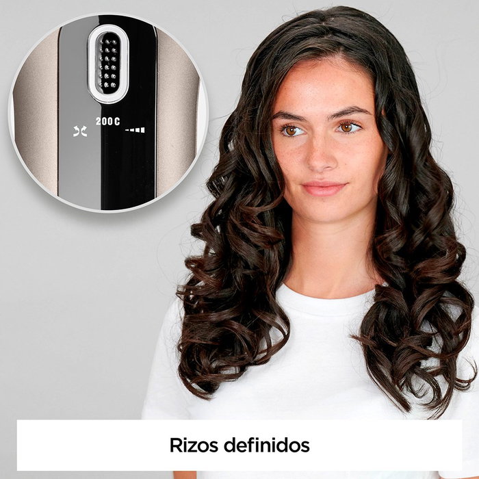 Babyliss Moldeador Style Secret Air C6688E con Tecnología Auto-Curl, Barril de Cerámica de 25 mm, 4 Ajustes de Temperatura, 3 Modos de Rotación y Cable de 2.4 m