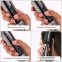 Babyliss Moldeador Style Secret Air C6688E con Tecnología Auto-Curl, Barril de Cerámica de 25 mm, 4 Ajustes de Temperatura, 3 Modos de Rotación y Cable de 2.4 m