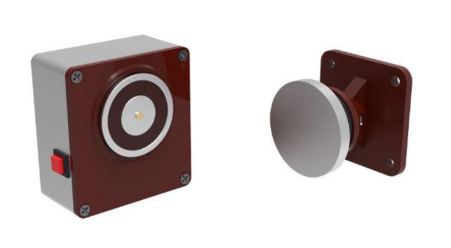 Openers & Closers Keeper Electromagnético 50Kg con Liberación para DHB