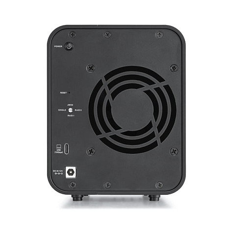 TerraMaster D2-320 Chasis de 2 bahías USB 3.2 10Gbps RAID