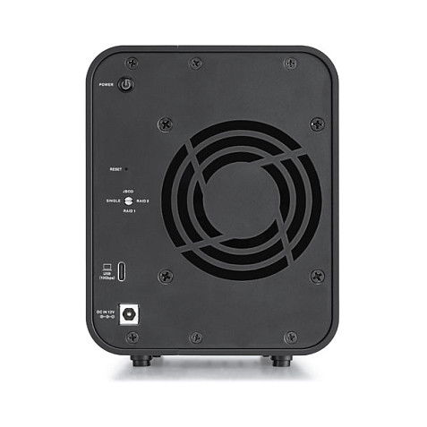 TerraMaster D2-320 Carcasa RAID 2 Bahías USB 3.2 10Gbps Diskless