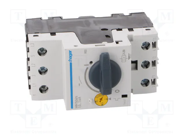 HAGER MM506N Interruptor motorizado 0,55kW 230VAC