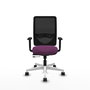 PIQUERAS Y CRESPO Silla de oficina Zulema Morado/Negro