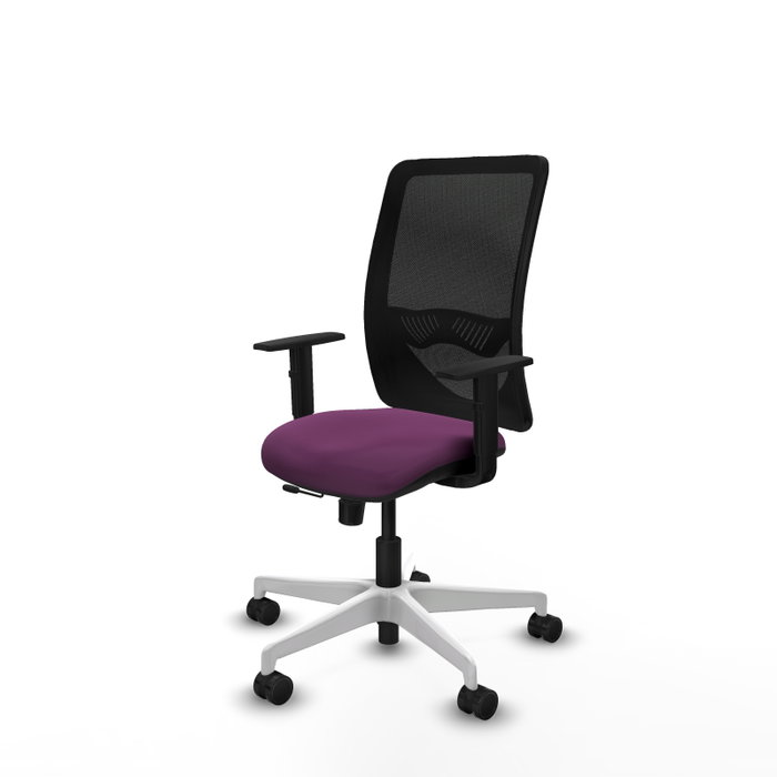 PIQUERAS Y CRESPO Silla de oficina Zulema Morado/Negro PIQUERAS Y CRESPO Silla de oficina Zulema Morado/Negro