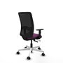PIQUERAS Y CRESPO Silla de oficina Zulema Morado/Negro