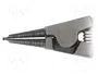KNIPEX Alicates para anillos elásticos exteriores 3-10mm rectos