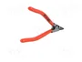 KNIPEX Alicates para anillos elásticos exteriores 3-10mm rectos