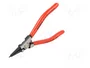 KNIPEX Alicates para anillos elásticos exteriores 3-10mm rectos