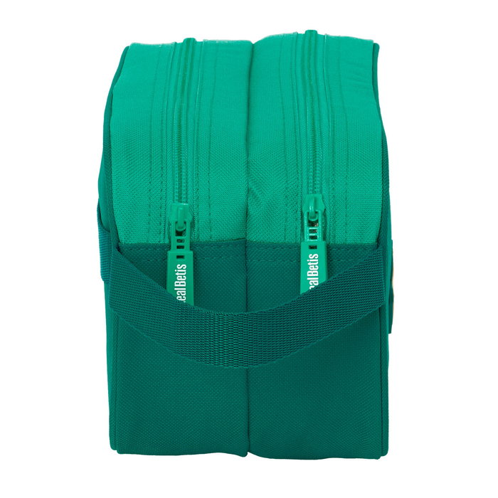 Safta Neceser Real Betis Balompié con 2 Cremalleras y Adaptable a Carro Safta Neceser Real Betis Balompié con 2 Cremalleras y Adaptable a Carro