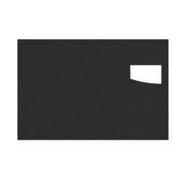 Duni Mantel + Servilleta Duetto 30x43 cm Negro (150 uds) - Mantel Individual Un Solo Uso