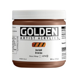 Golden Heavy Body Color Acrílico Azo Oro 473 ml