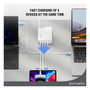 4smarts Ladegert GaN Flex Pro 200W 4 USB-C Blanco
