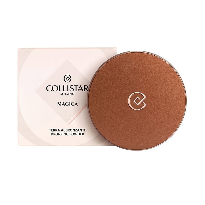 Collistar Polvos Bronceadores #09 Cristalli Di Sole - Polvos bronceadores con efecto brillo y acabado mate, 9 gr