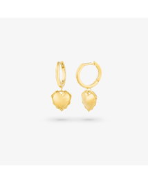 Radiant Pendientes Huggies Gold SAGRADO CORAZON Doradas