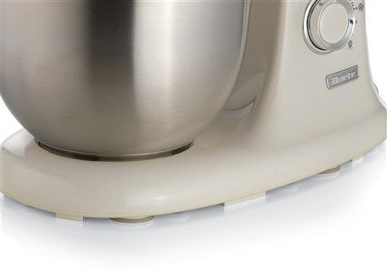 Ariete 1588/04 Robot de Cocina Vintage Verde con Bol de Acero Inoxidable, 10 Velocidades y Función Pulse