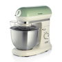 Ariete 1588/04 Robot de Cocina Vintage Verde con Bol de Acero Inoxidable, 10 Velocidades y Función Pulse