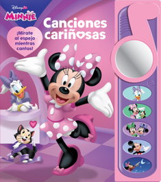 PI KIDS Disney Minnie Mouse: Canciones Cariñosas - Libro con 5 Botones de Sonidos