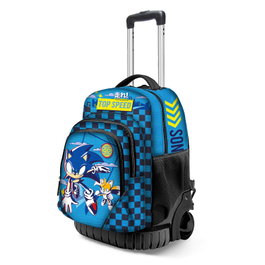 Sonic The Hedgehog Mochila Trolley GTS FAN 3.0 Go Azul
