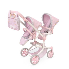 Decuevas Silla Gemelar Plegable Multiposición para Muñecas hasta 52 cm