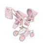 Decuevas Silla Gemelar Plegable Multiposición para Muñecas de hasta 52 cm - Metal, Plástico y Poliéster