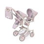 Decuevas Silla Gemelar Plegable Multiposición para Muñecas de hasta 52 cm - Metal, Plástico y Poliéster