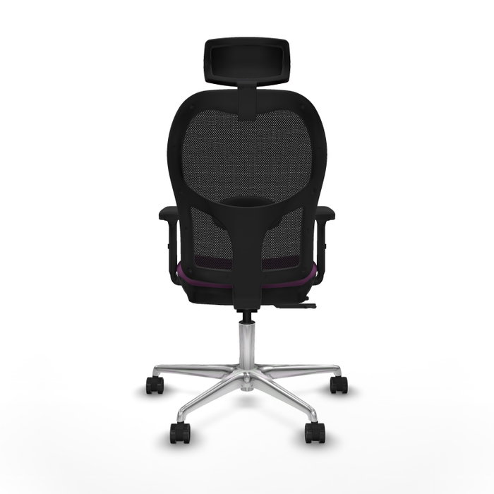PIQUERAS Y CRESPO Silla de oficina Jorquera Sincro/Traslack Morado y Negro PIQUERAS Y CRESPO Silla de oficina Jorquera Sincro/Traslack Morado y Negro