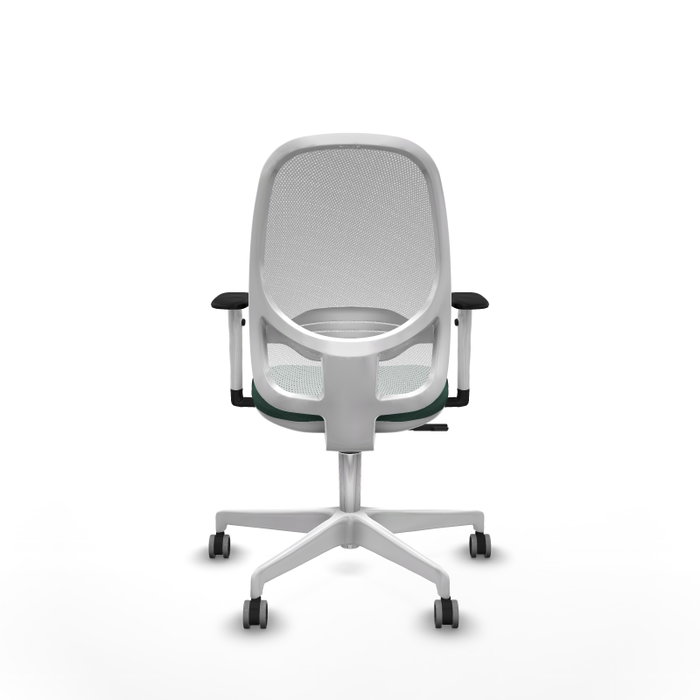 PIQUERAS Y CRESPO Silla de oficina Cilanco con mecanismo Sincro, Verde botella y Blanco PIQUERAS Y CRESPO Silla de oficina Cilanco con mecanismo Sincro, Verde botella y Blanco