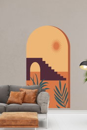 Wallity Sticker Decorativo para Pared ERSYSTCKR15 PVC 90 micrones 80 x 140 cm