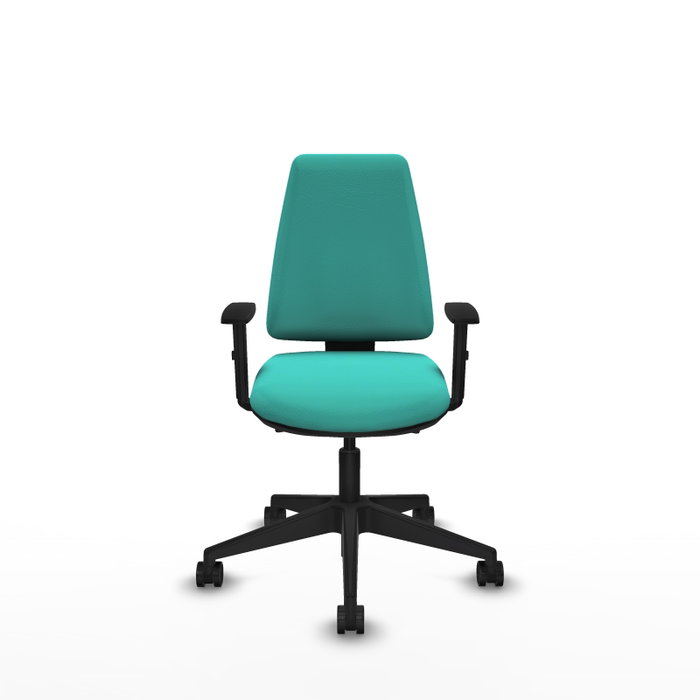 PIQUERAS Y CRESPO Silla de oficina Elche, mecanismo Asincro, Turquesa PIQUERAS Y CRESPO Silla de oficina Elche, mecanismo Asincro, Turquesa