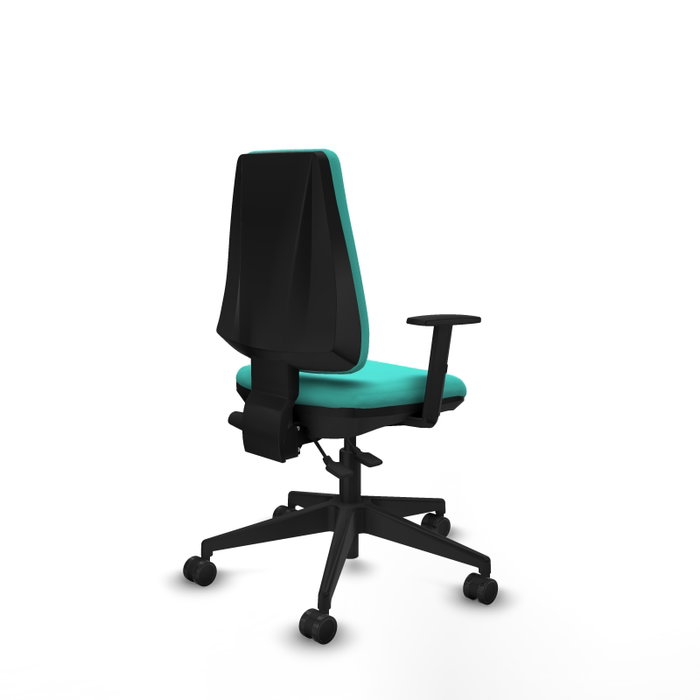 PIQUERAS Y CRESPO Silla de oficina Elche, mecanismo Asincro, Turquesa PIQUERAS Y CRESPO Silla de oficina Elche, mecanismo Asincro, Turquesa