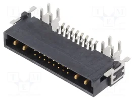 HARTING Conector de datos har-flex® Hybrid 20 pines (4+16) angulares 90°