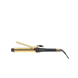 Gammapiu Profesional Curling Iron Clip XL Gold Edition Rizadora 25mm con Antiestático y Control de Calor