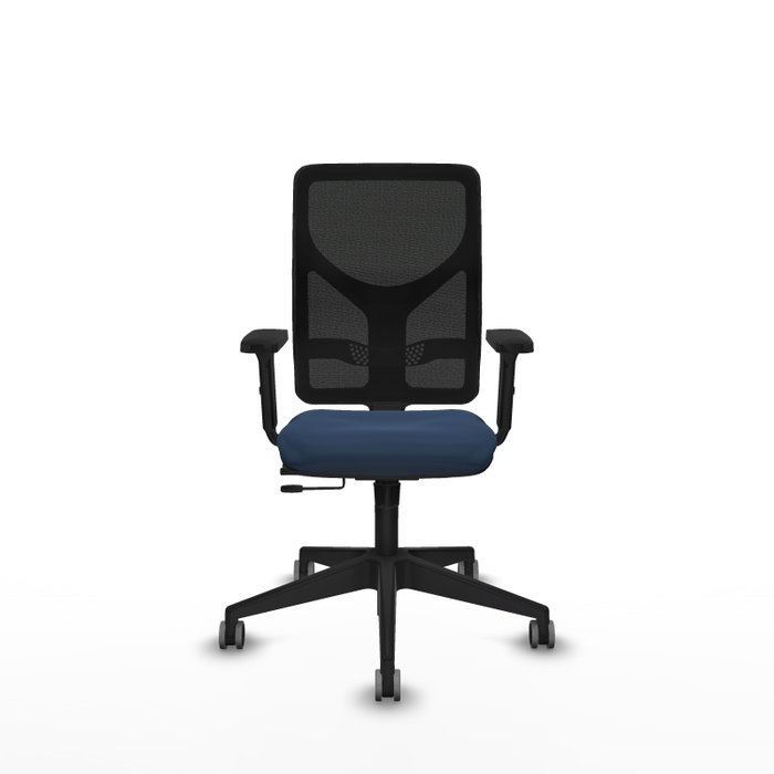 PIQUERAS Y CRESPO Silla de oficina Motilla con mecanismo Sincro/Traslack, Azul marino y Negro PIQUERAS Y CRESPO Silla de oficina Motilla con mecanismo Sincro/Traslack, Azul marino y Negro