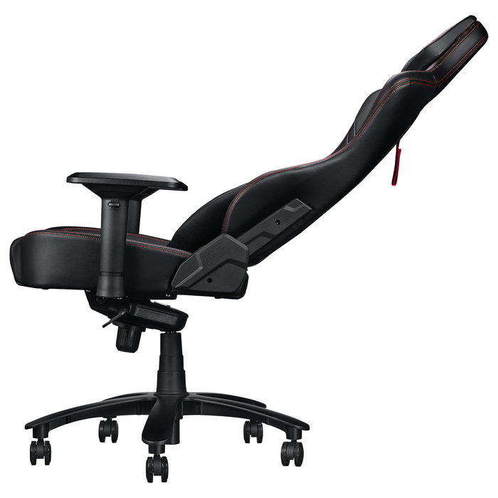 ASUS ROG Chariot X Core Silla Gaming de Razonismo, Negro, Acolchado PU, Respaldo Alto, Reposabrazos 4D, 136 kg, 160-190 cm, Inclinación 90-155°