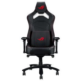 ASUS ROG Chariot X Core Silla Gaming de Razonismo, Negro, Acolchado PU, Respaldo Alto, Reposabrazos 4D, 136 kg, 160-190 cm, Inclinación 90-155°