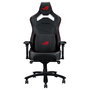 ASUS ROG Chariot X Core Silla Gaming de Razonismo, Negro, Acolchado PU, Respaldo Alto, Reposabrazos 4D, 136 kg, 160-190 cm, Inclinación 90-155°