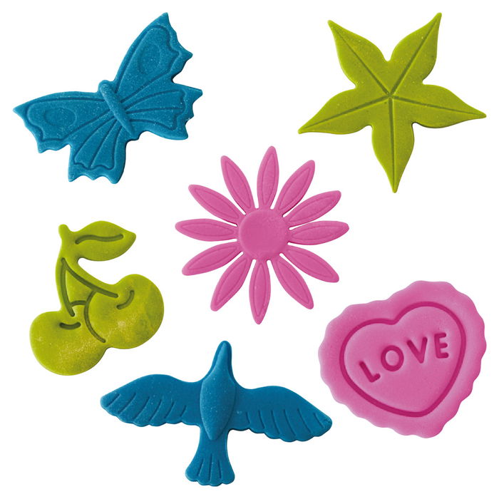 Lily Cook Juego De 3 Cortadores-Estampadores Motivos Variados