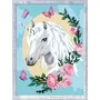Ravensburger 25834 Kit de Pintura por Números CreArt Kids "Unicornio Florido" 18 x 24 cm
